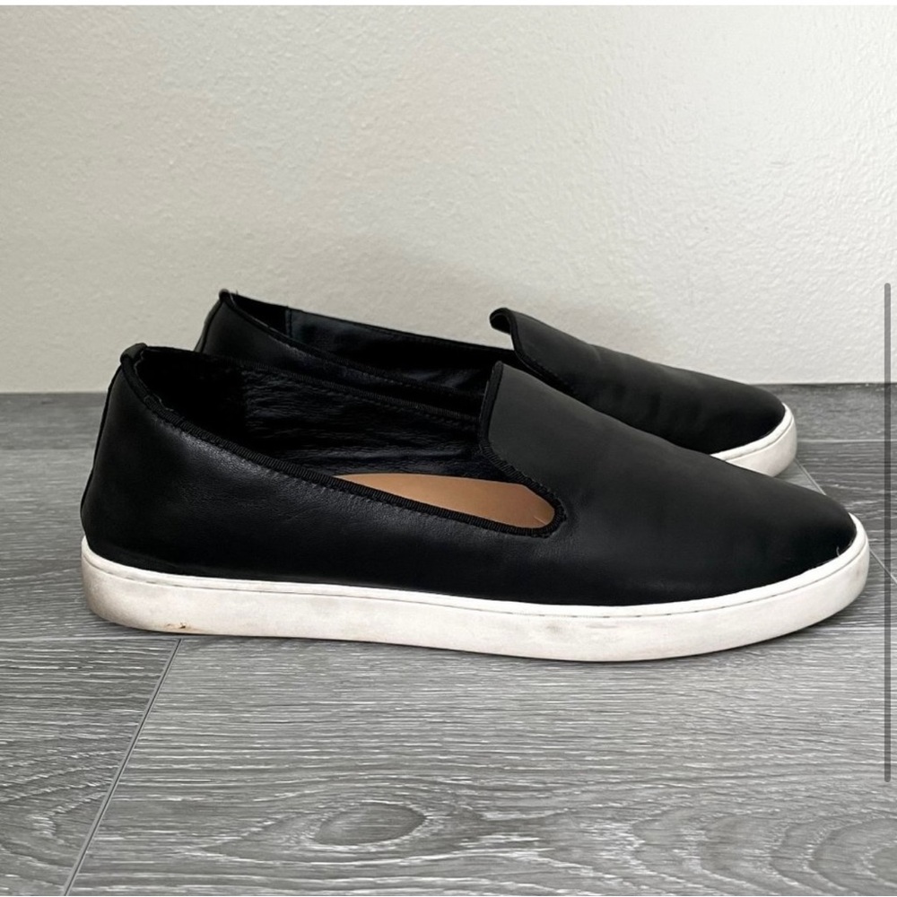 Birdies Swift slip on sneaker loafer sz 10 black leather
